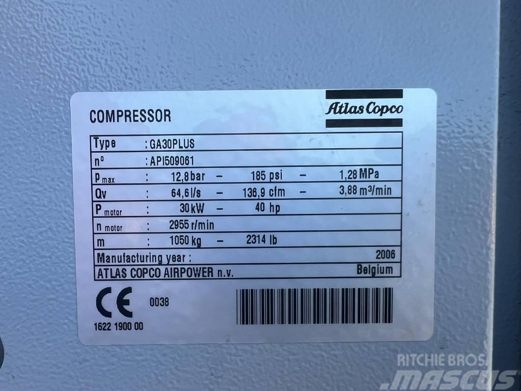 Atlas Copco Compressor, Kompressor GA 30+ FF Компресори