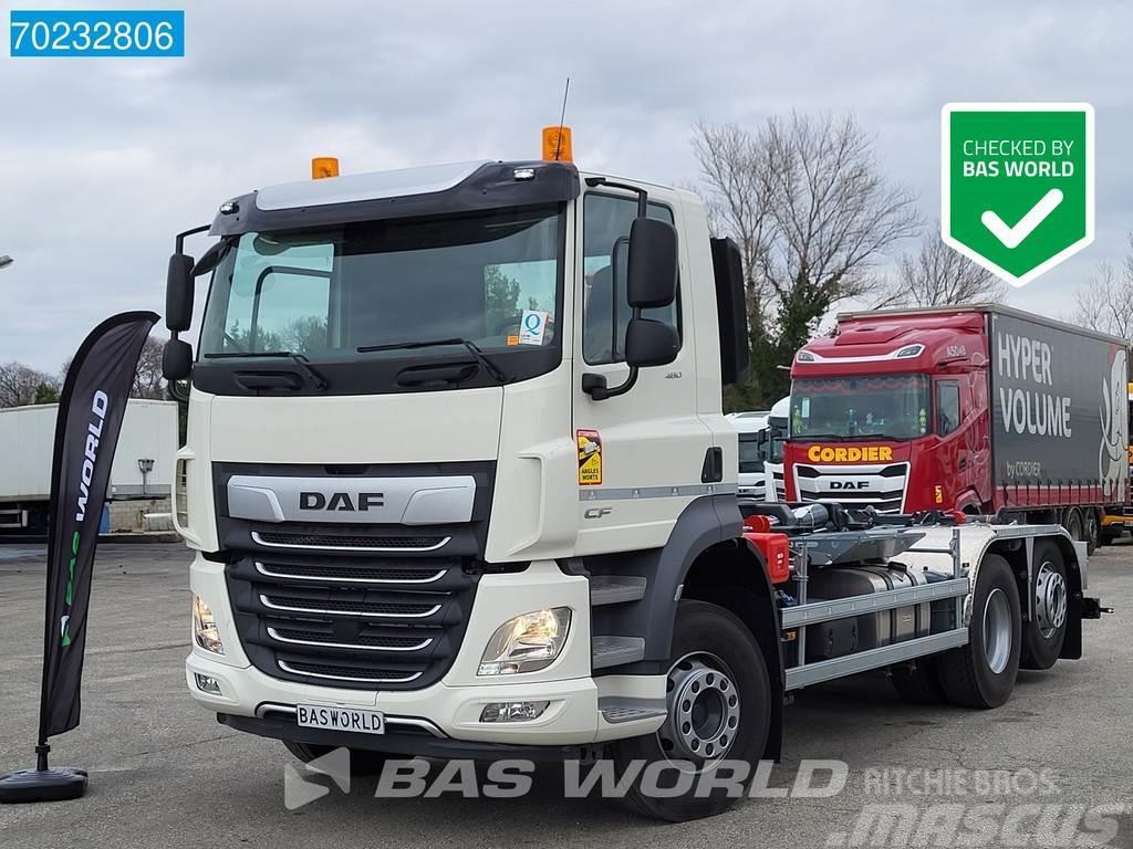 DAF CF 480 6X2 Dalby 20T Abroller ACC Lift-Lenkachse E Вантажівки з гаковим підйомом