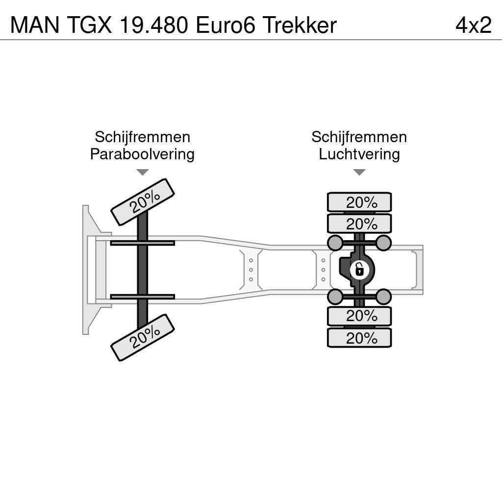 MAN TGX 19.480 Euro6 Trekker Тягачі