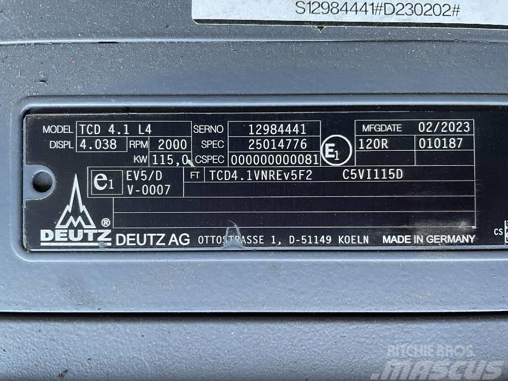 Deutz TCD4.1L4 - 105 kVA Stage V Generator - DPX-19011 Дизельні генератори