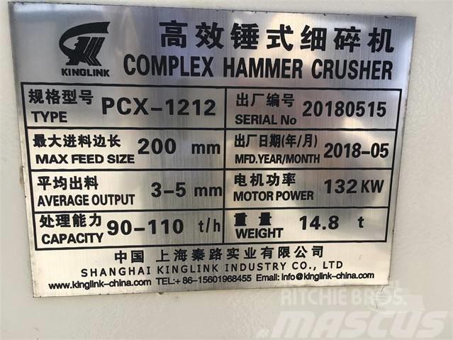 Kinglink PCX1212 Complex Hammer Crusher Роздрібнювачі