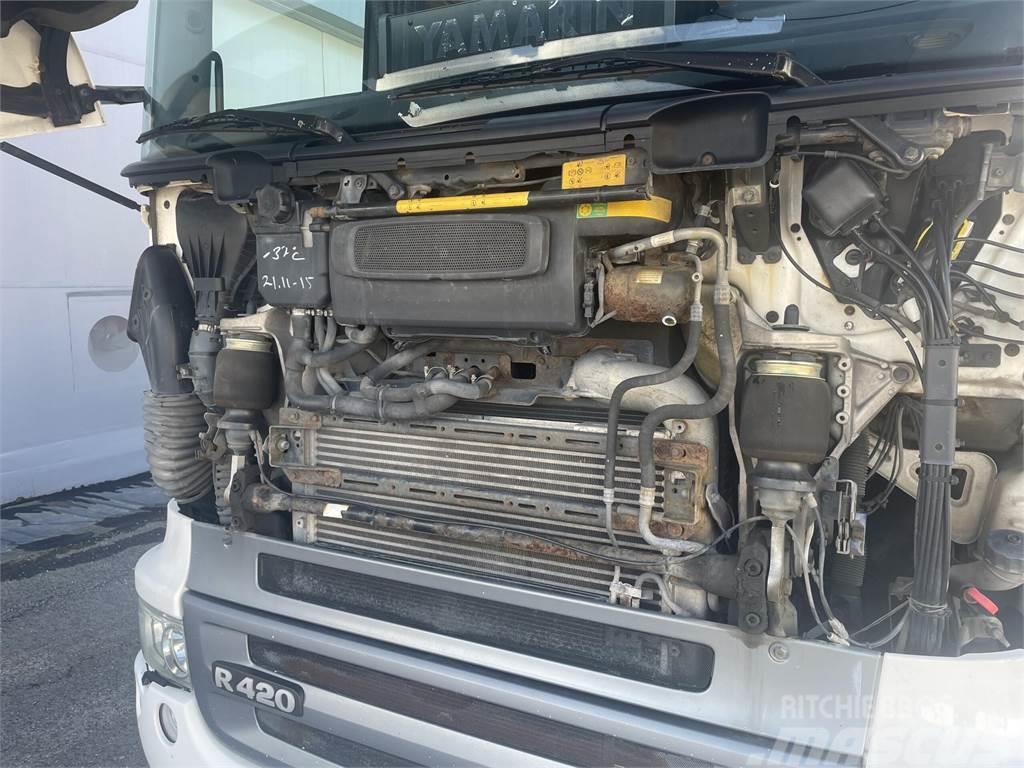 Scania R 420 4x2-3700 Topline + PM 12.5 S nosturi radioll Автокрани