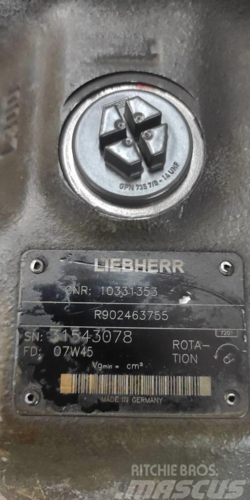 Liebherr Rexroth A10VO45 Гідравліка