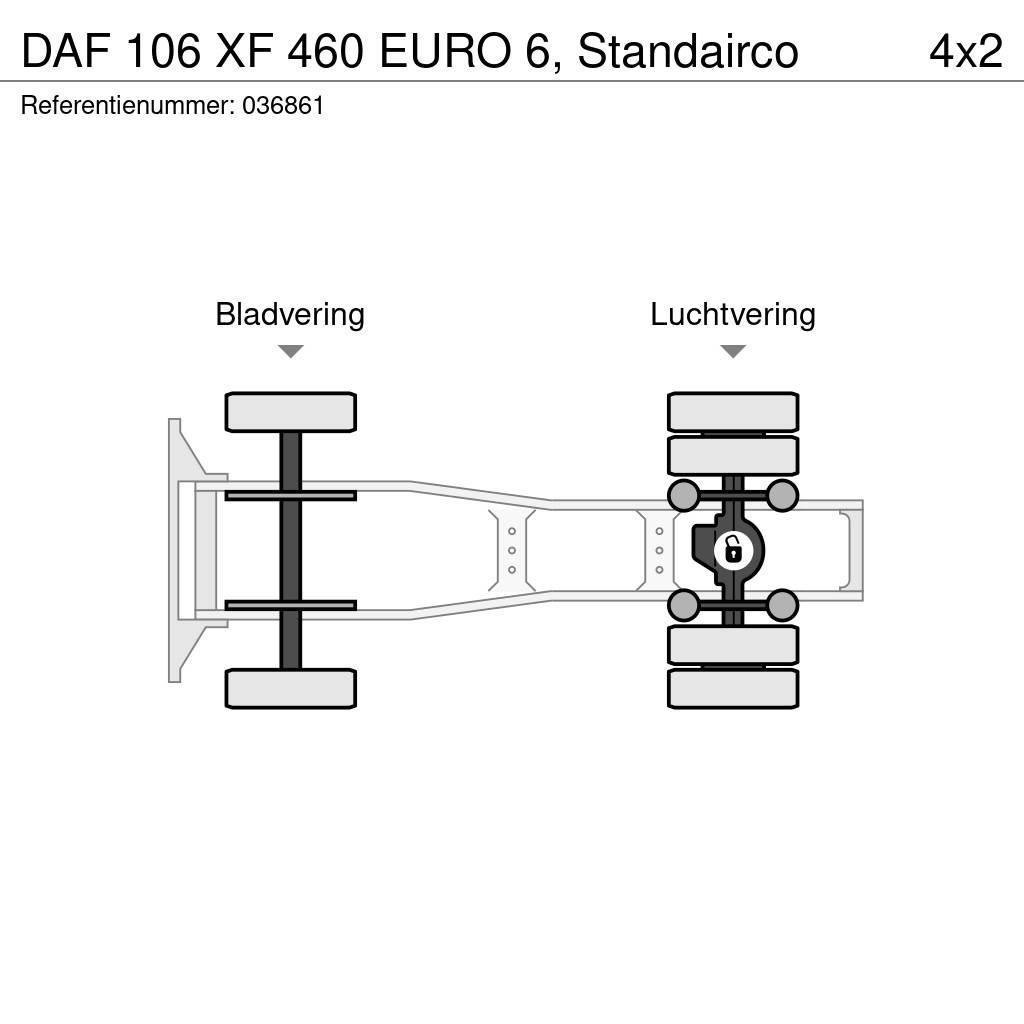 DAF 106 XF 460 EURO 6, Standairco Тягачі