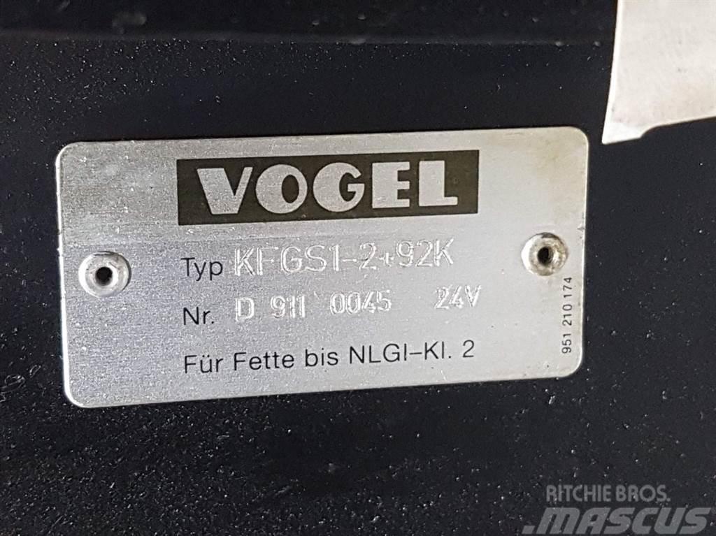 Liebherr A924-Vogel KFGS1-2+92K 24V-Lubricating system Шасі