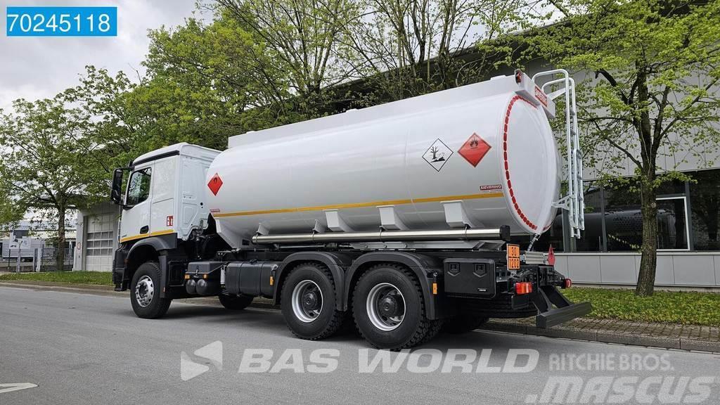Mercedes-Benz Arocs 3340 6X4 20.000ltr Fuel tanker ADR EURO 3 Вантажівки-цистерни