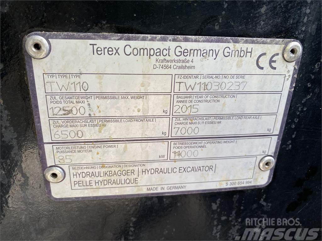Terex TW110 Колісні екскаватори