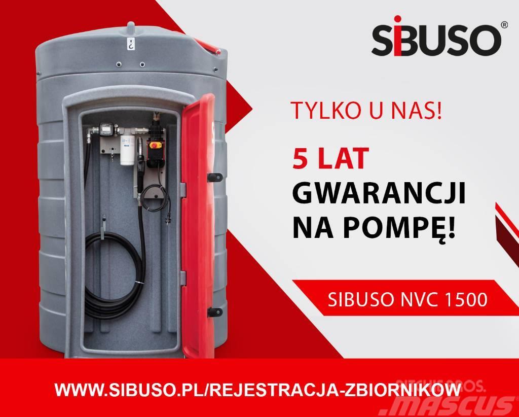 Sibuso NVC 1500L zbiornik Diesel z szafą Вантажівки / спеціальні