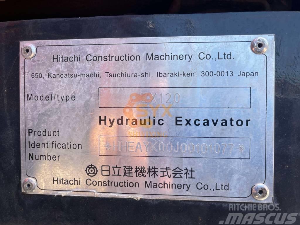 Hitachi ZX 120 Гусеничні екскаватори