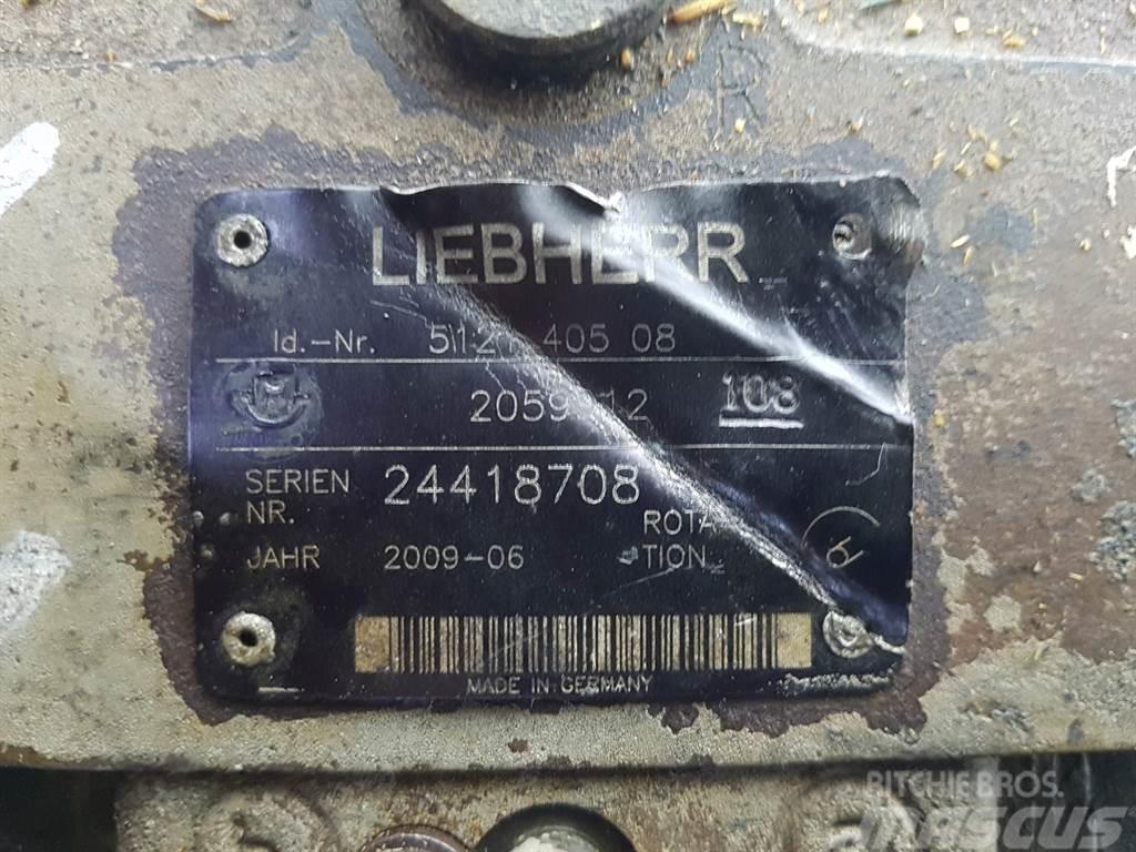Liebherr 512140508-Rexroth R902059912-A4VG125-Drive pump Гідравліка