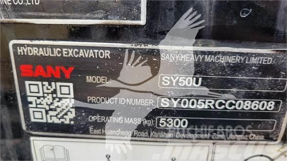 Sany SY50U Міні-екскаватори < 7т