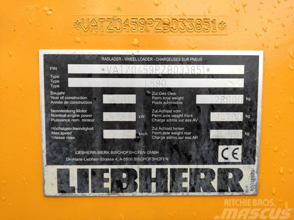 Liebherr L580 2plus2 Bj 2013' Фронтальні навантажувачі