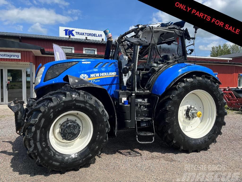 New Holland T 7.270 dismantled: only spare parts Трактори