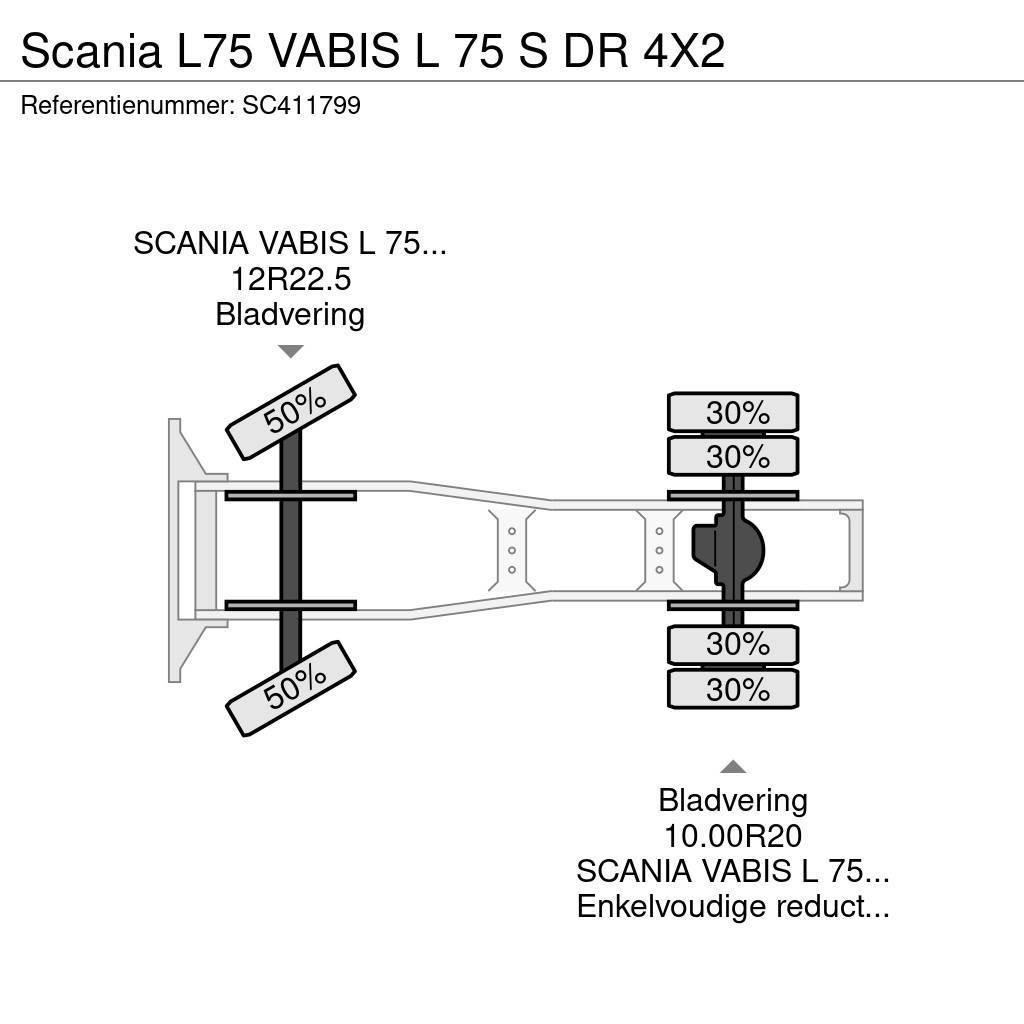 Scania L75 VABIS L 75 S DR 4X2 Тягачі