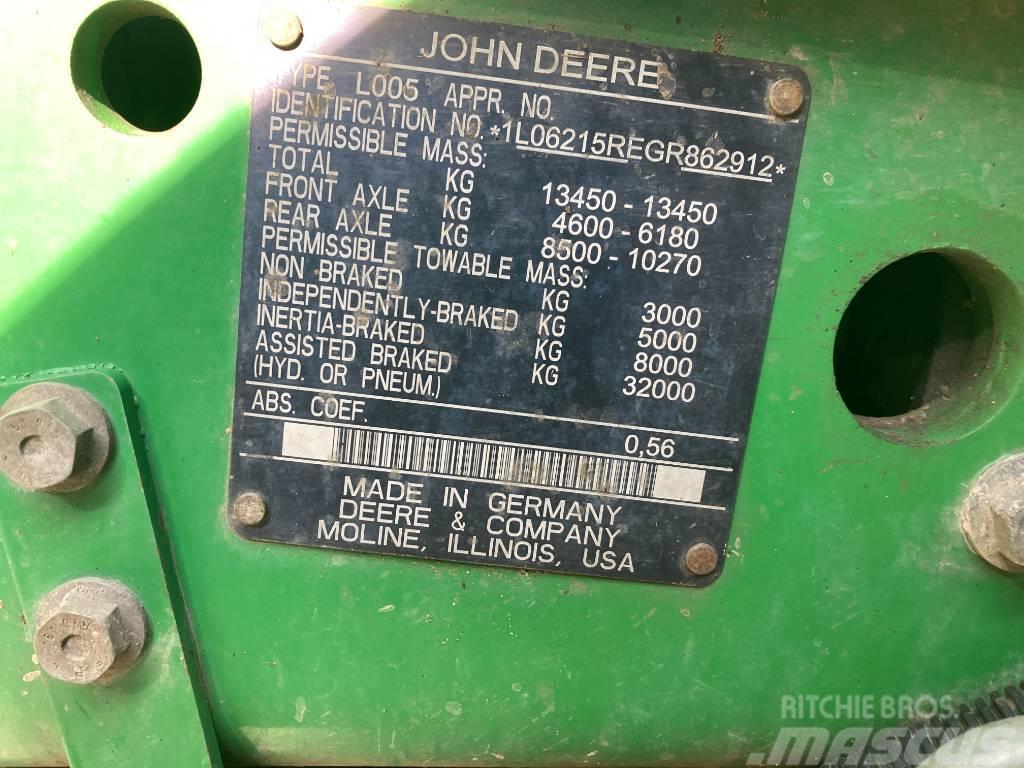 John Deere 6215 R Трактори