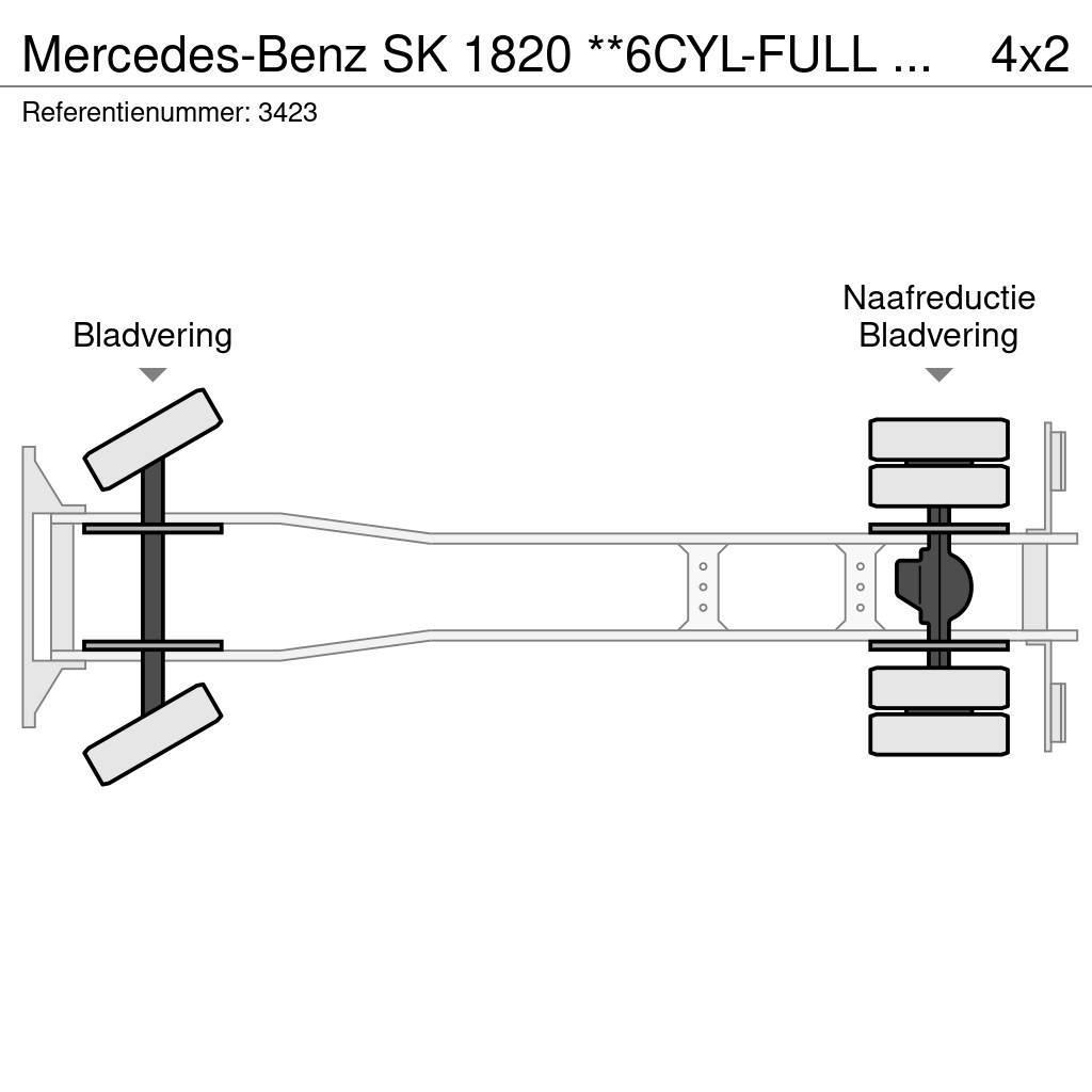 Mercedes-Benz SK 1820 **6CYL-FULL STEEL-BIG AXXLE** Скіпові навантажувачі