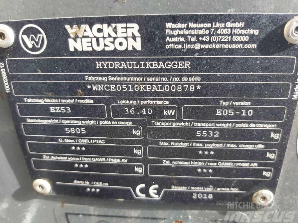 Wacker Neuson EZ 53 Гусеничні екскаватори
