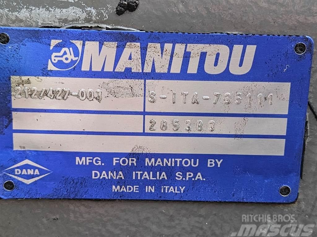 Manitou MT932-Spicer Dana 212/427-003-Axle/Achse/As Осі