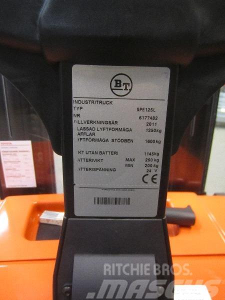 BT SPE125L Lyfthöjd 5.40 Ручний візок