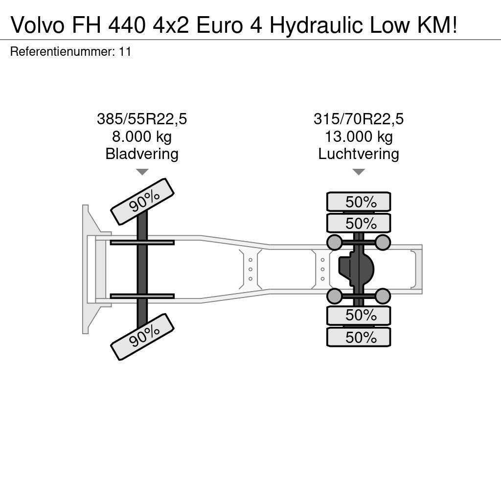 Volvo FH 440 4x2 Euro 4 Hydraulic Low KM! Тягачі