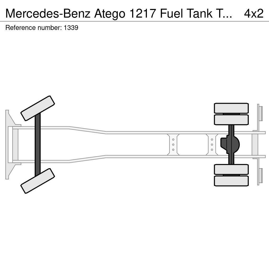 Mercedes-Benz Atego 1217 Fuel Tank Truck 9.000 Liters Manuel Gea Вантажівки-цистерни
