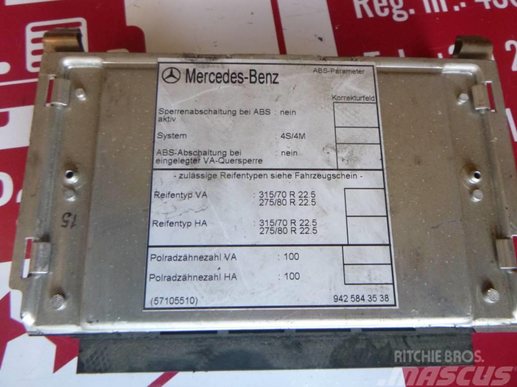 Mercedes-Benz Actros 18.43 ABS control unit 000 446 4514 Гальма