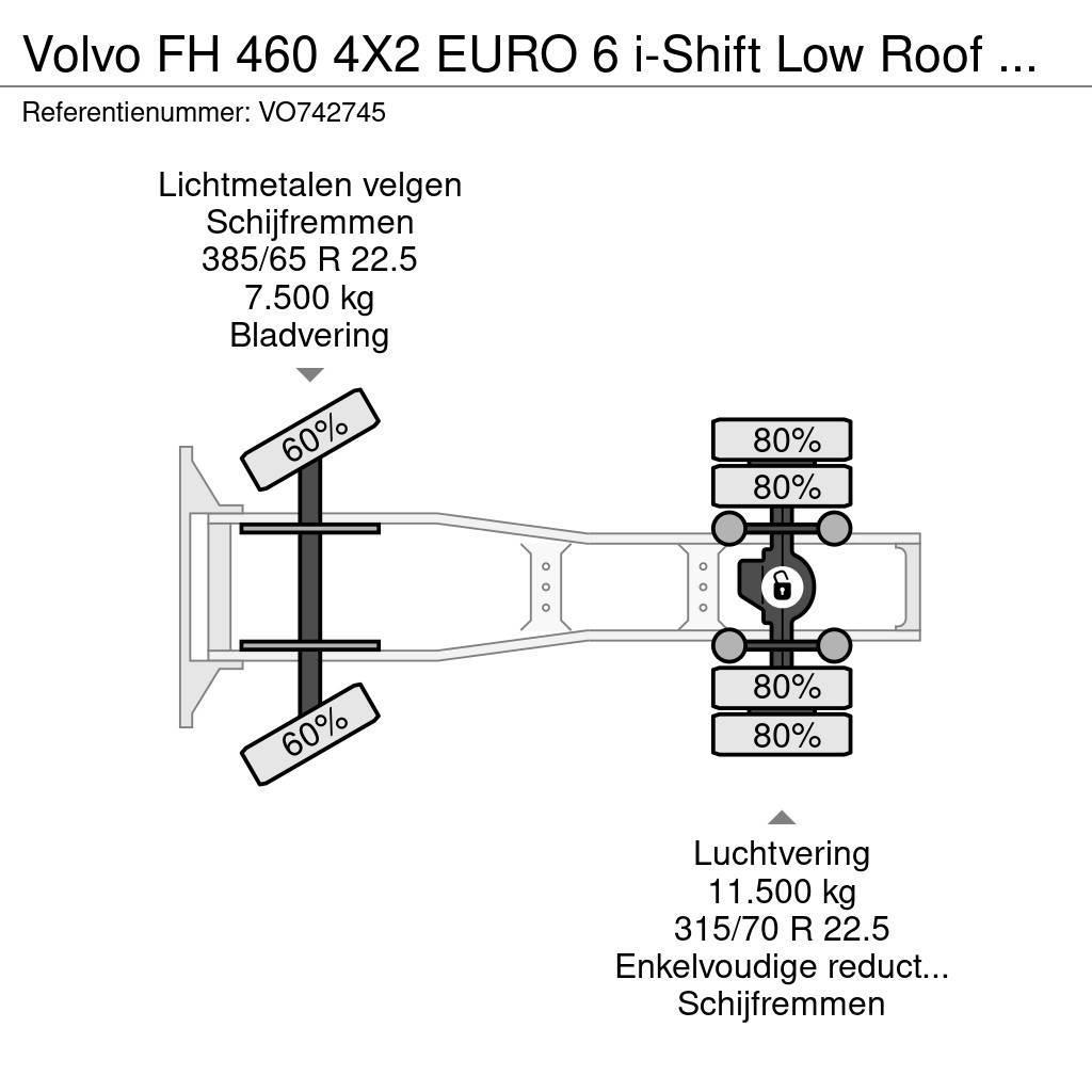 Volvo FH 460 4X2 EURO 6 i-Shift Low Roof APK Тягачі