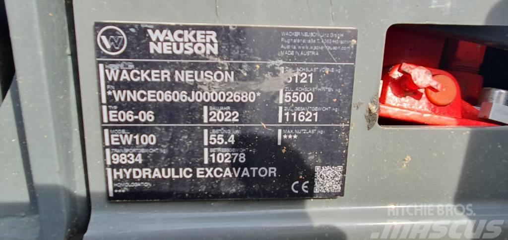 Wacker Neuson EW100 Колісні екскаватори