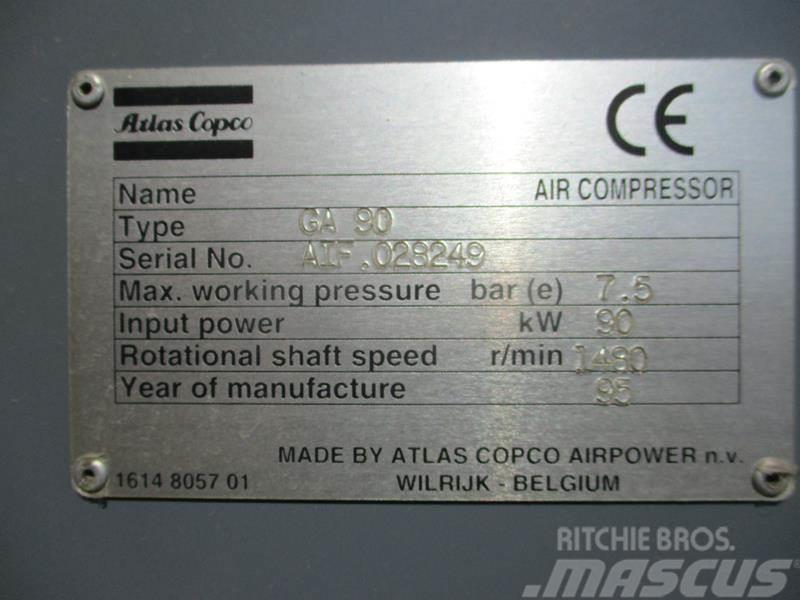 Atlas Copco GA 90 Компресори