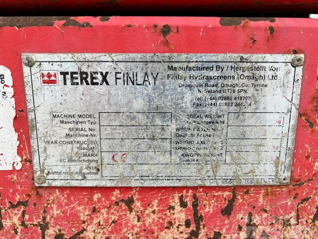 Terex Finlay 663T - New Conveyor / Good Condition Мобільні грохоти