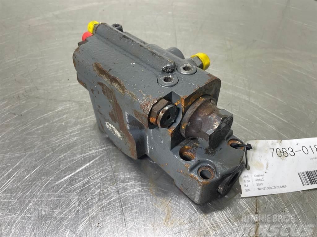 Liebherr A934C-10467814-Safety valve Гідравліка