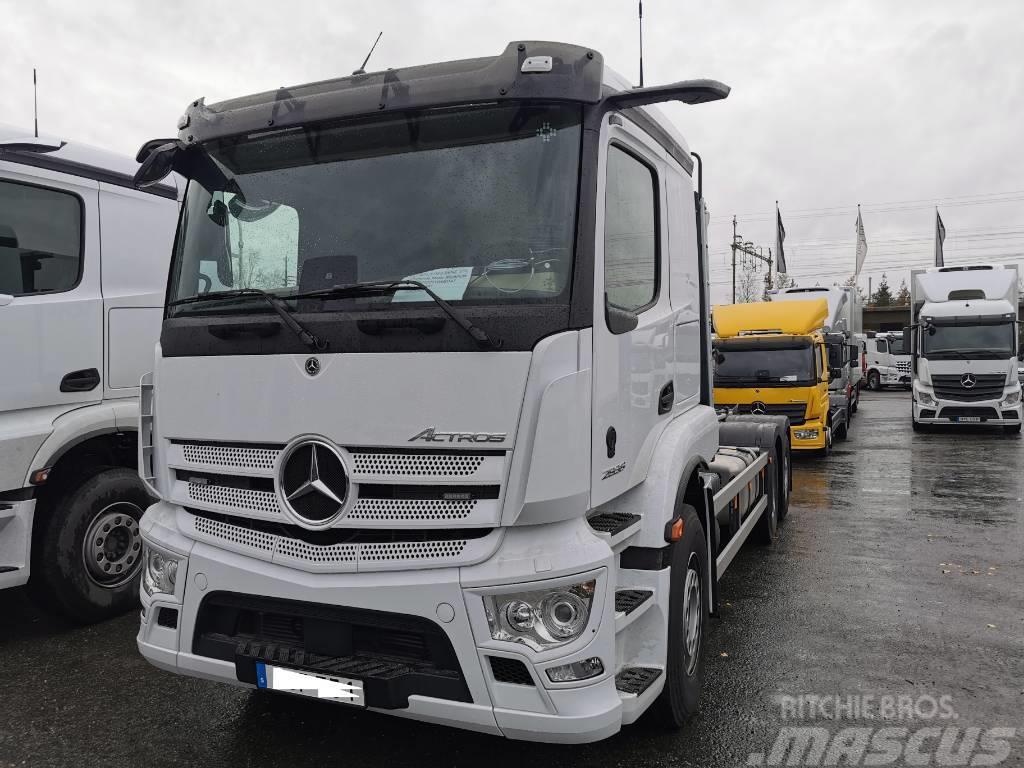 Mercedes-Benz Actros 2836 Lastväxlare Вантажівки з гаковим підйомом