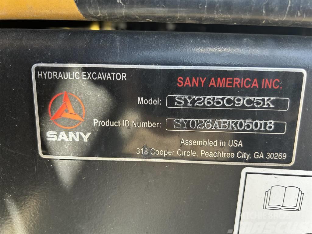 Sany SY265C Гусеничні екскаватори