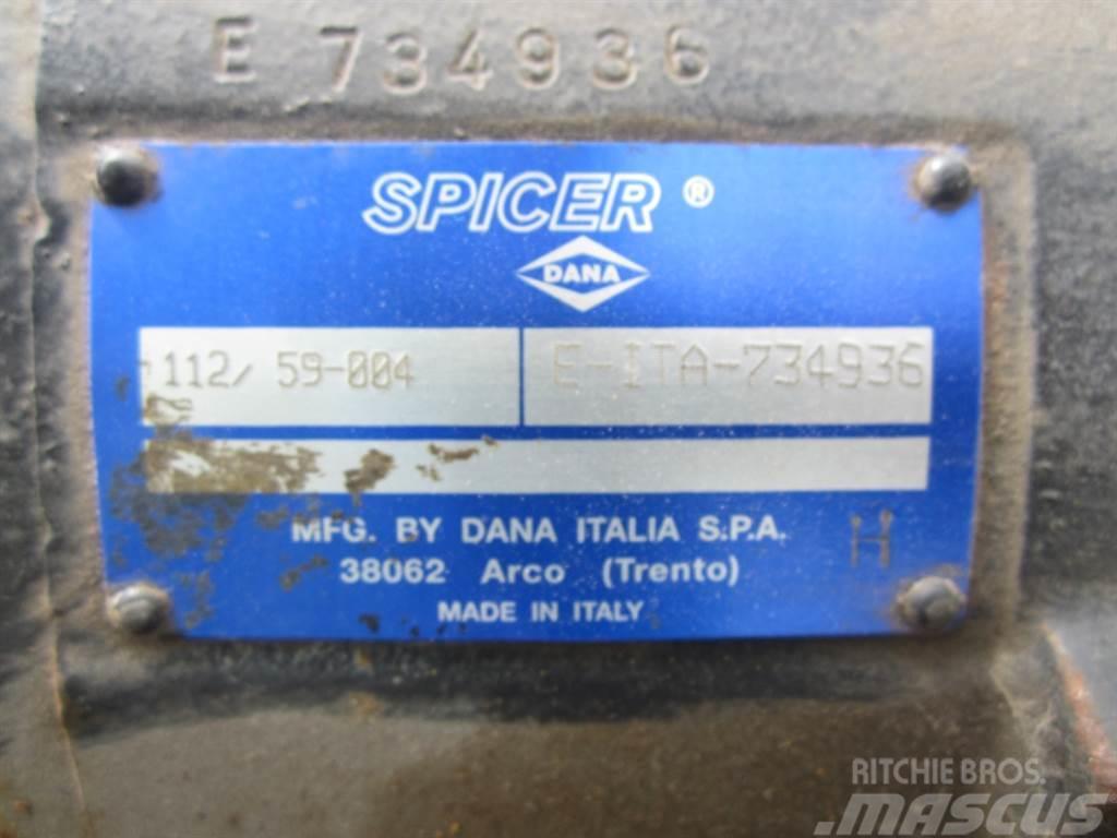 Spicer Dana 112/59-004 - Axle housing/Achskörper/Astrecht Осі