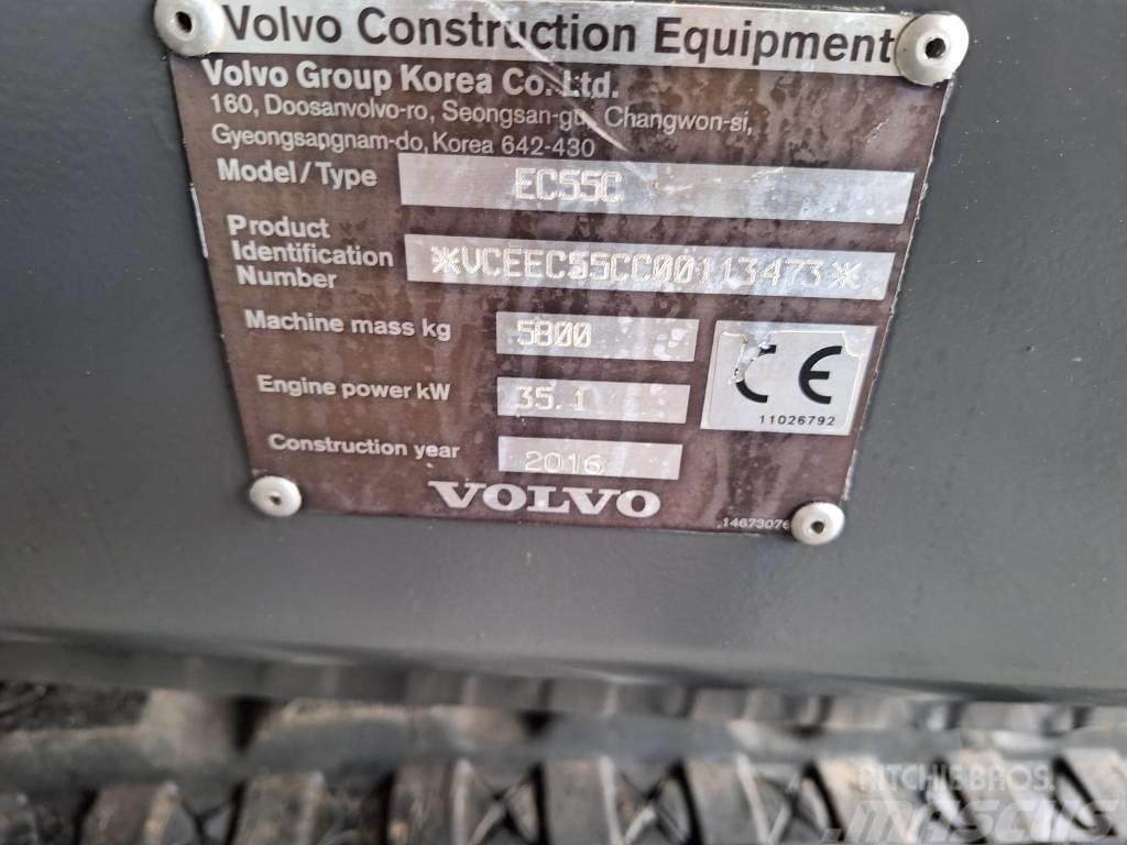 Volvo EC 55 C Міні-екскаватори < 7т