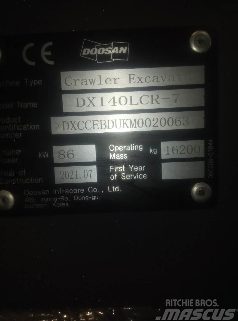Doosan DX140LCR-7 Гусеничні екскаватори