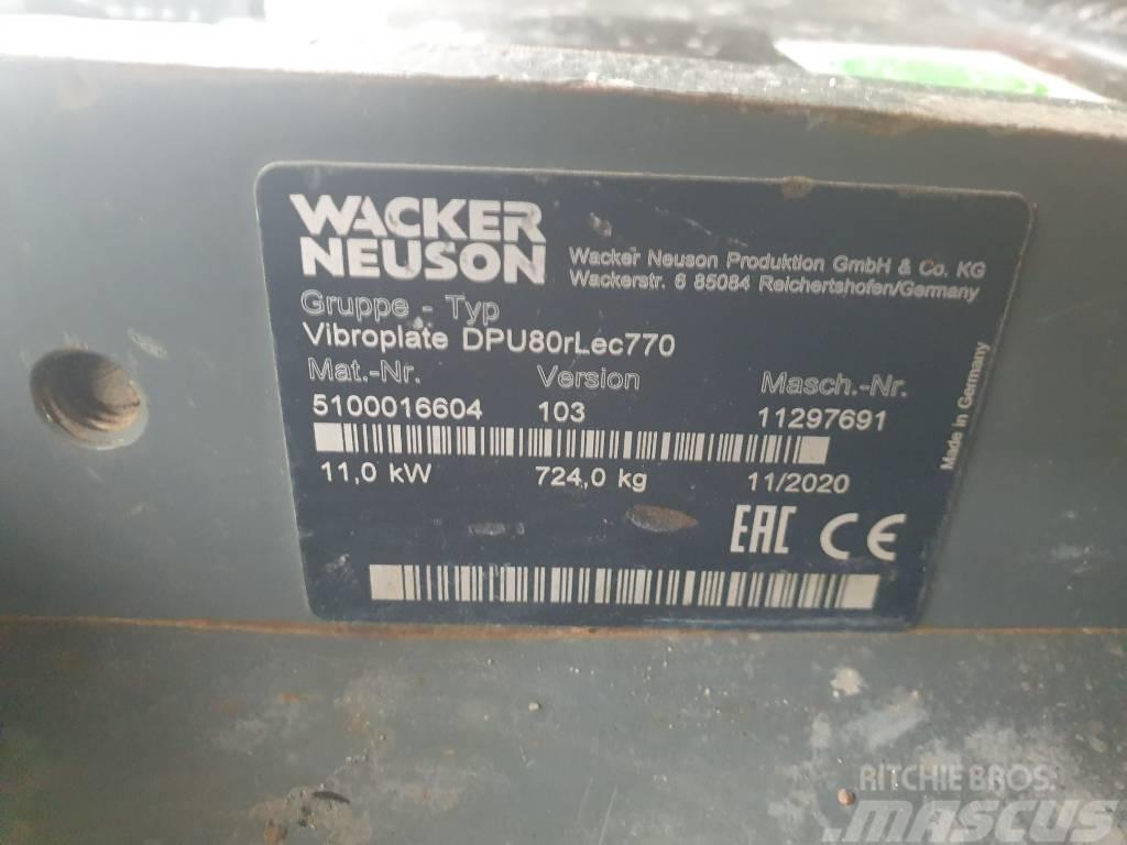 Wacker Neuson DPU80rLec770 Віброплити та вібротрамбовки