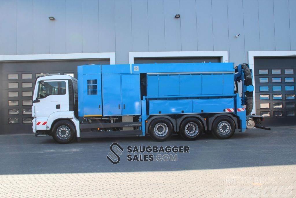 MAN TGS 35.480 RSP 2016 Saugbagger Комбі/Вакуумні вантажівки