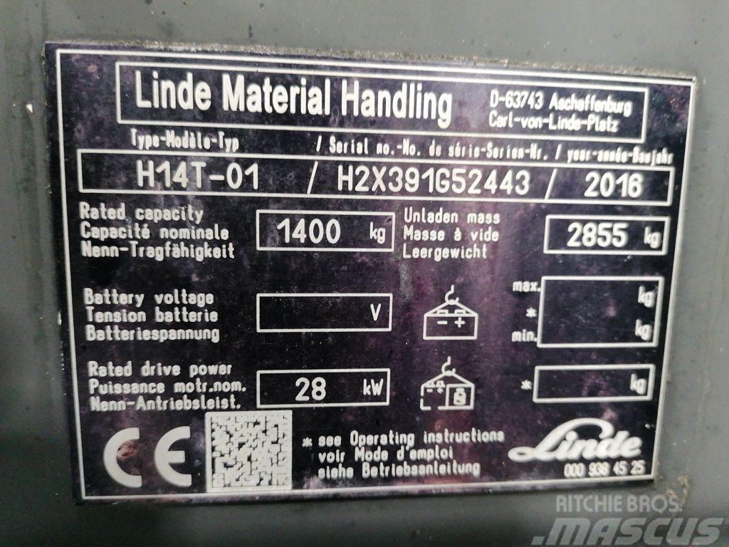 Linde H14T-01 Газові навантажувачі