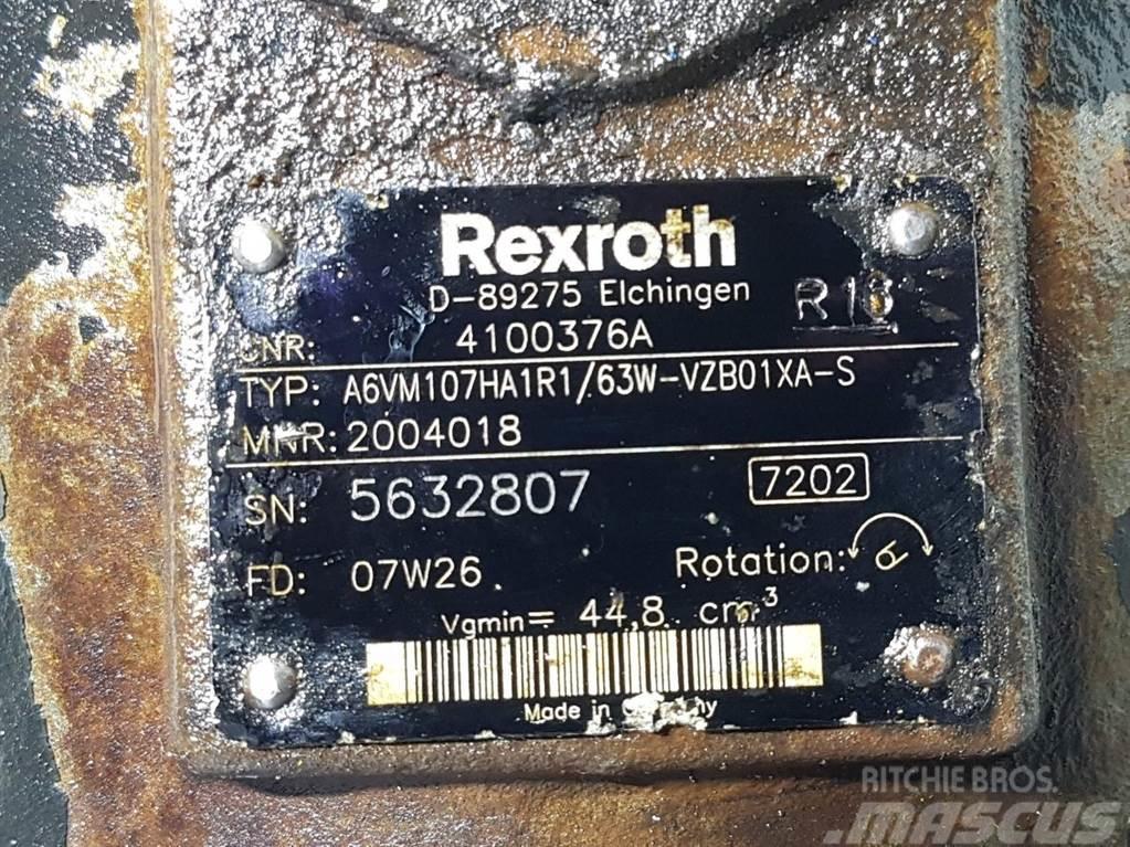 Ahlmann AZ150-Rexroth A6VM107HA1R1/63W-Drive motor Гідравліка