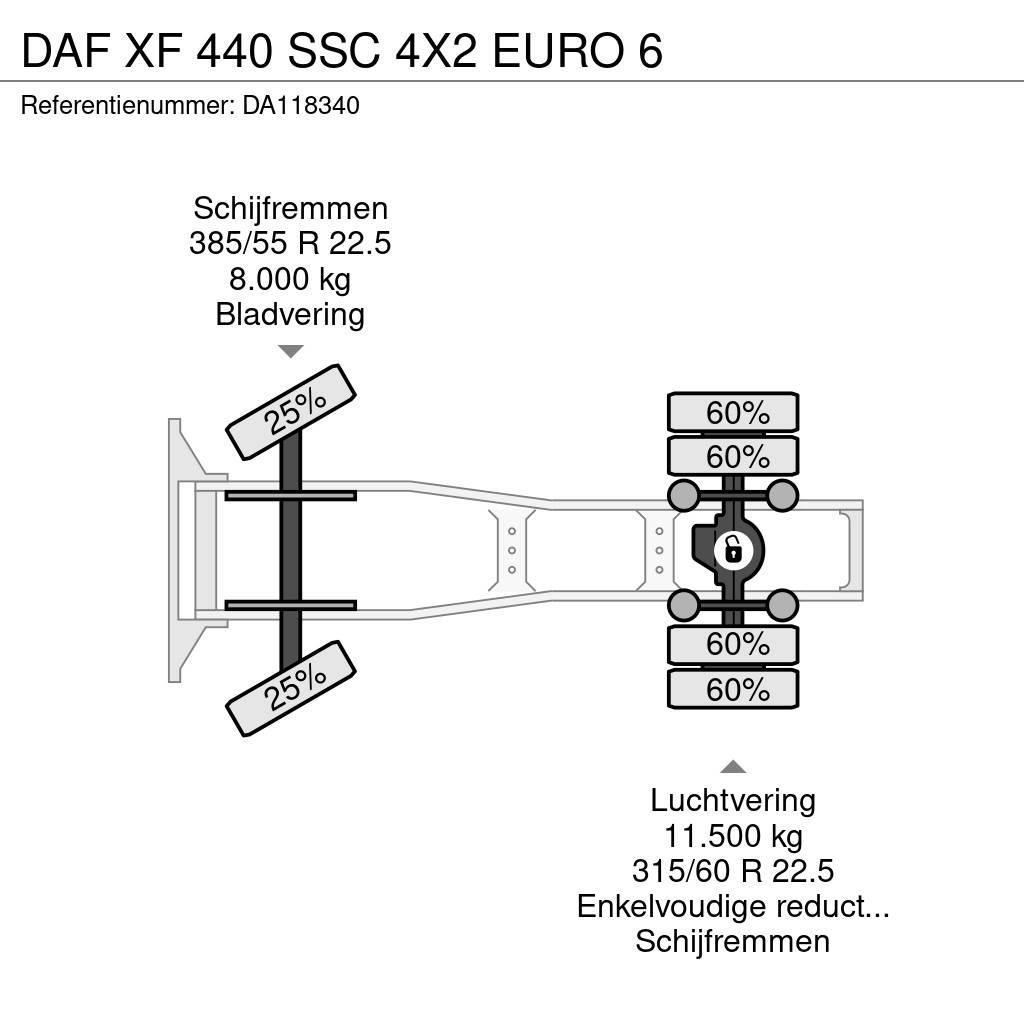 DAF XF 440 SSC 4X2 EURO 6 Тягачі