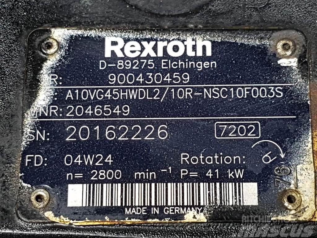 Rexroth A10VG45HWDL2/10R-R912046549-Drive pump/Fahrpumpe Гідравліка