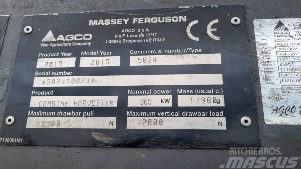 Massey Ferguson 9380 Зернозбиральні комбайни