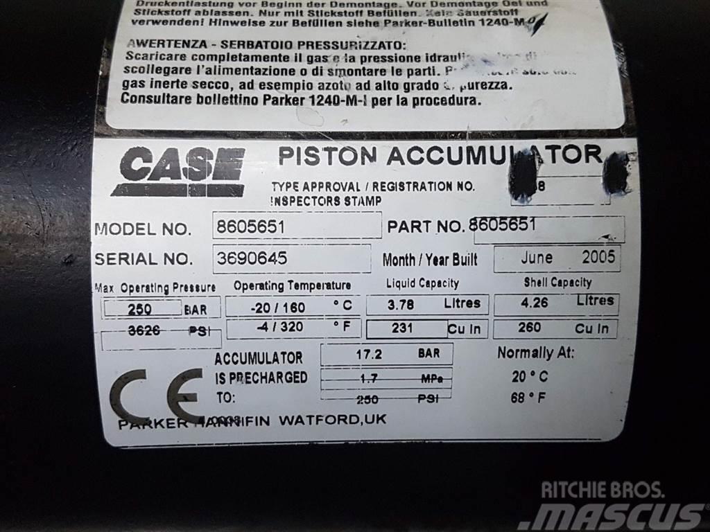 CASE 621D-8605651-Accumulator/Hydrospeicher Гідравліка