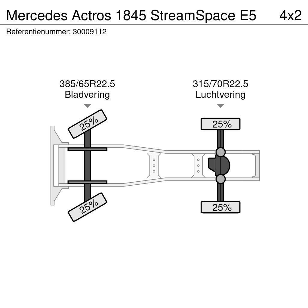 Mercedes-Benz Actros 1845 StreamSpace E5 Тягачі