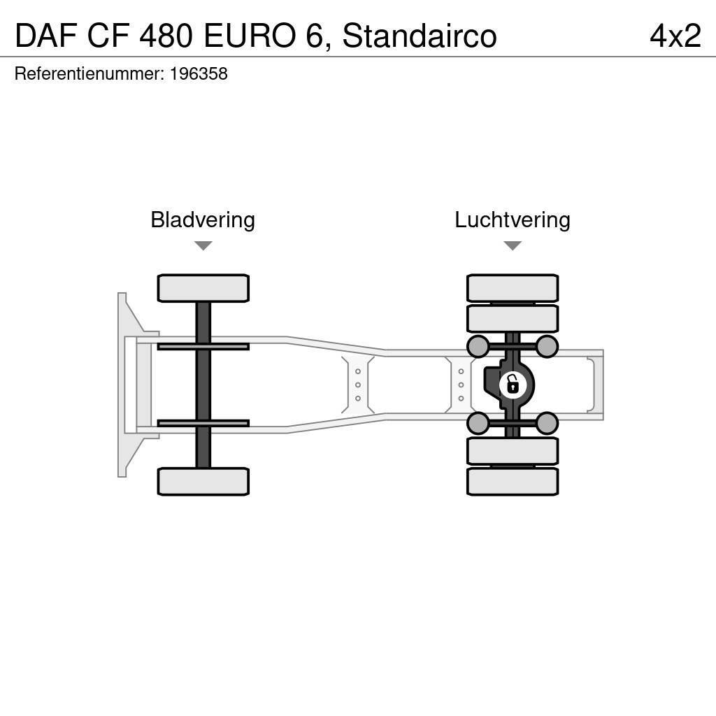 DAF CF 480 EURO 6, Standairco Тягачі