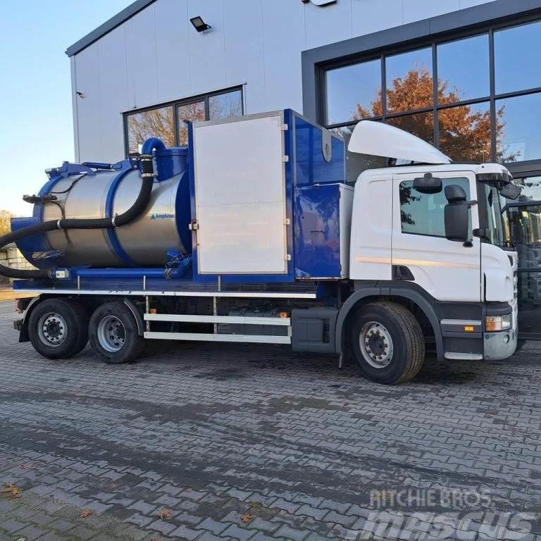 Scania P360 Amphitec flex-loader Комбі/Вакуумні вантажівки