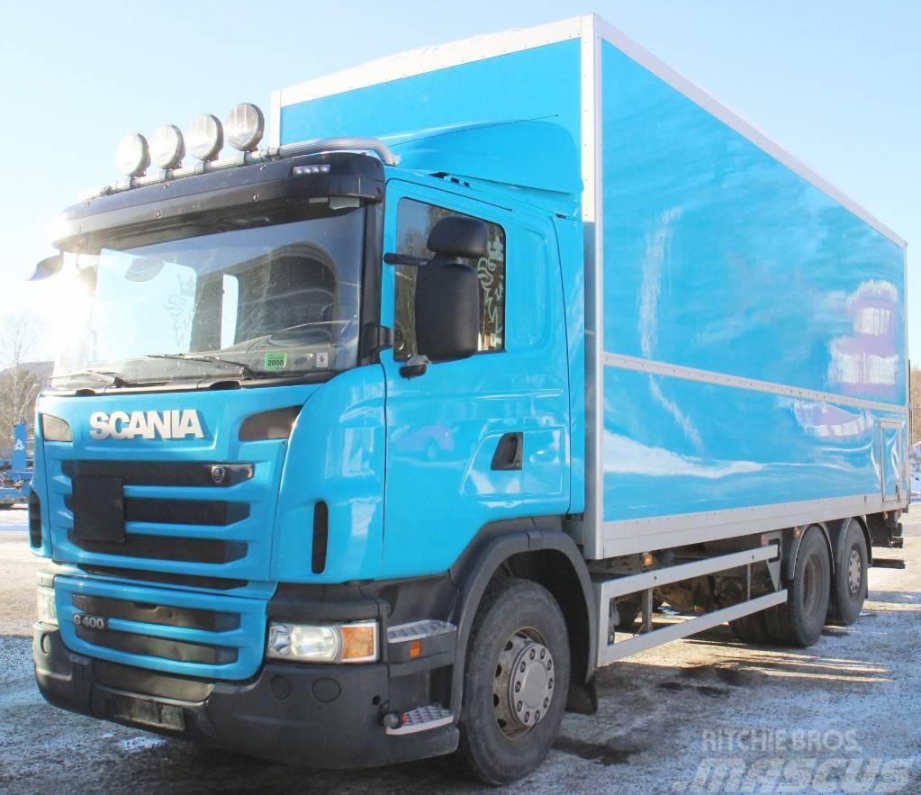 Scania G 400 6x2*4 skåpbil Box body trucks