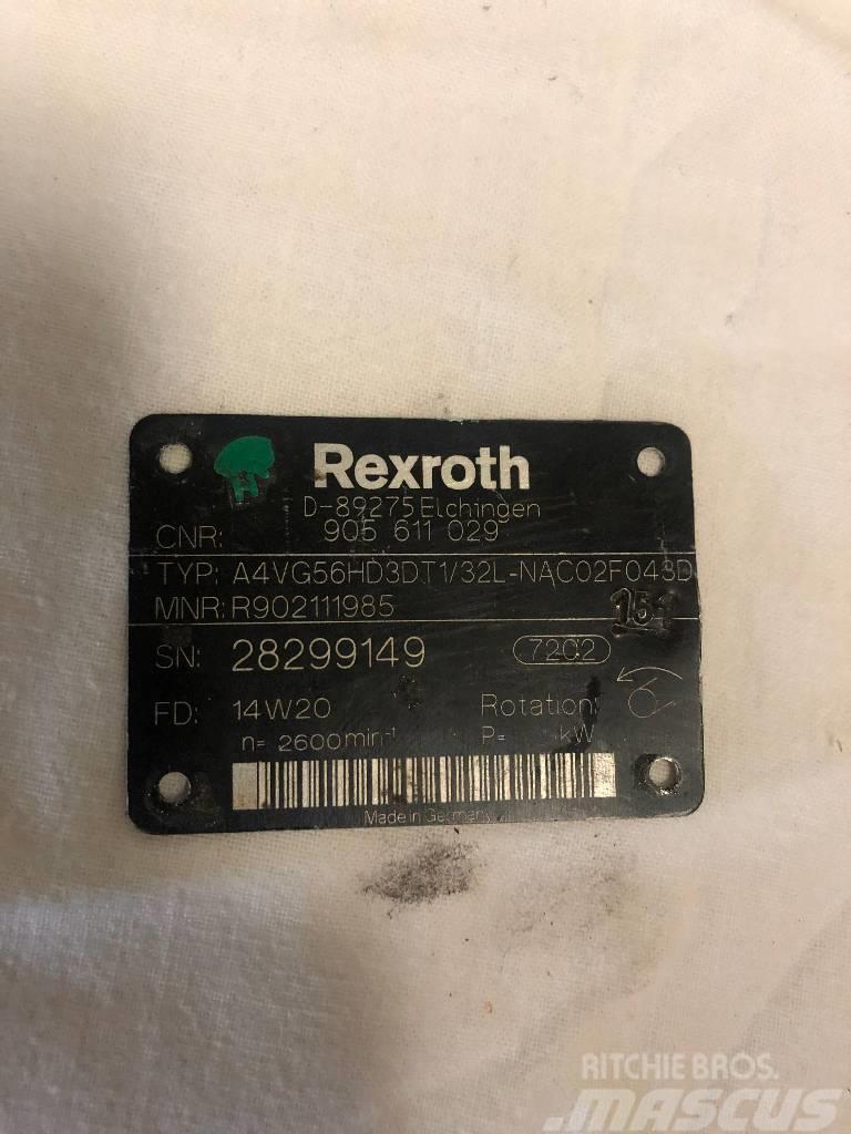 Rexroth A4VG56HD3DT1/32L-NAC02FO43D Інше обладнання