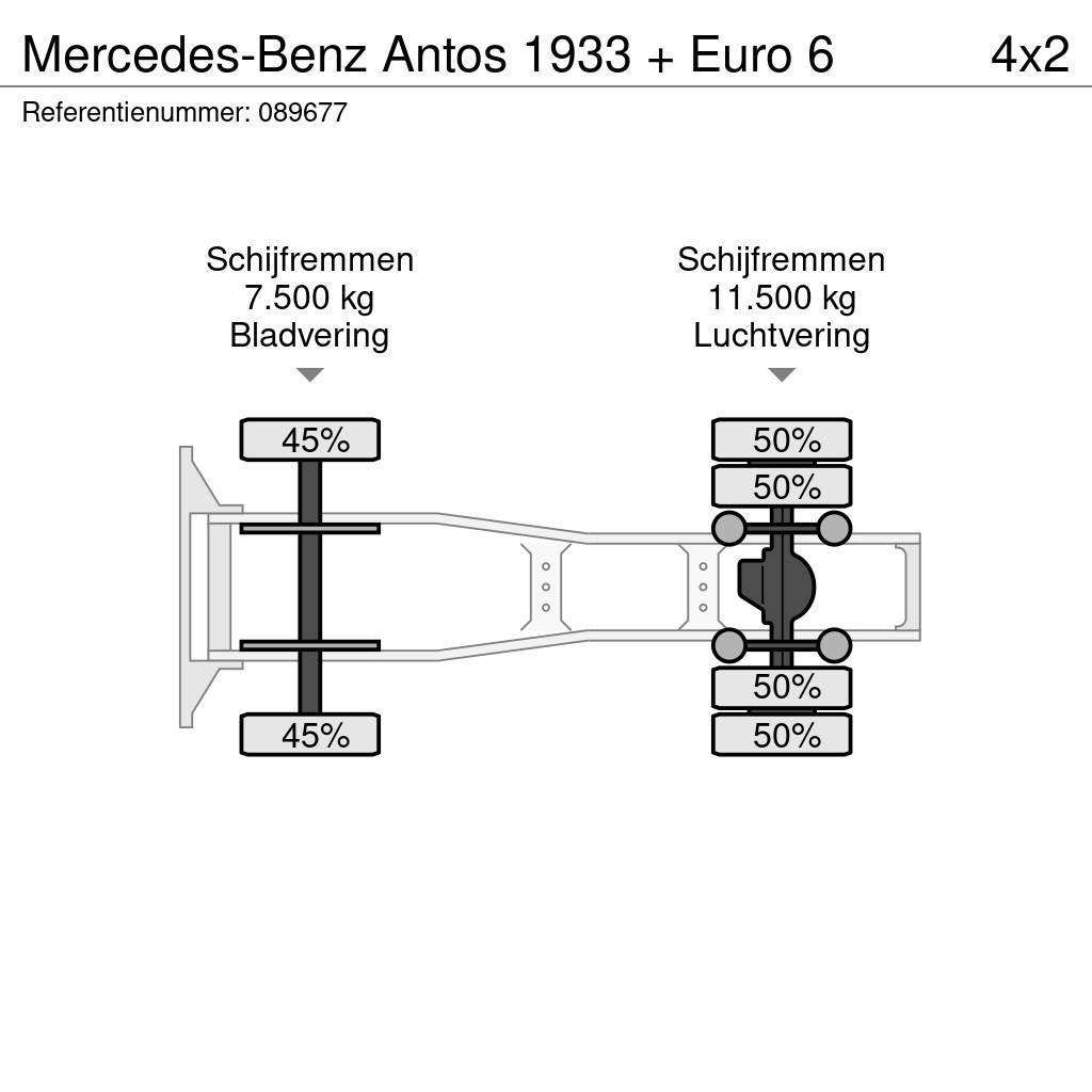 Mercedes-Benz Antos 1933 + Euro 6 Тягачі